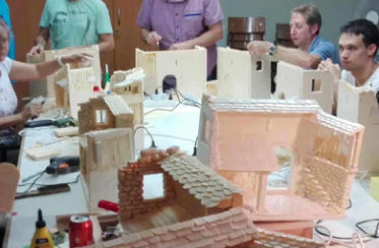 Cròniques d’un taller de construcció de Pessebres