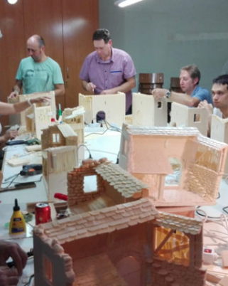 Cròniques d’un taller de construcció de Pessebres