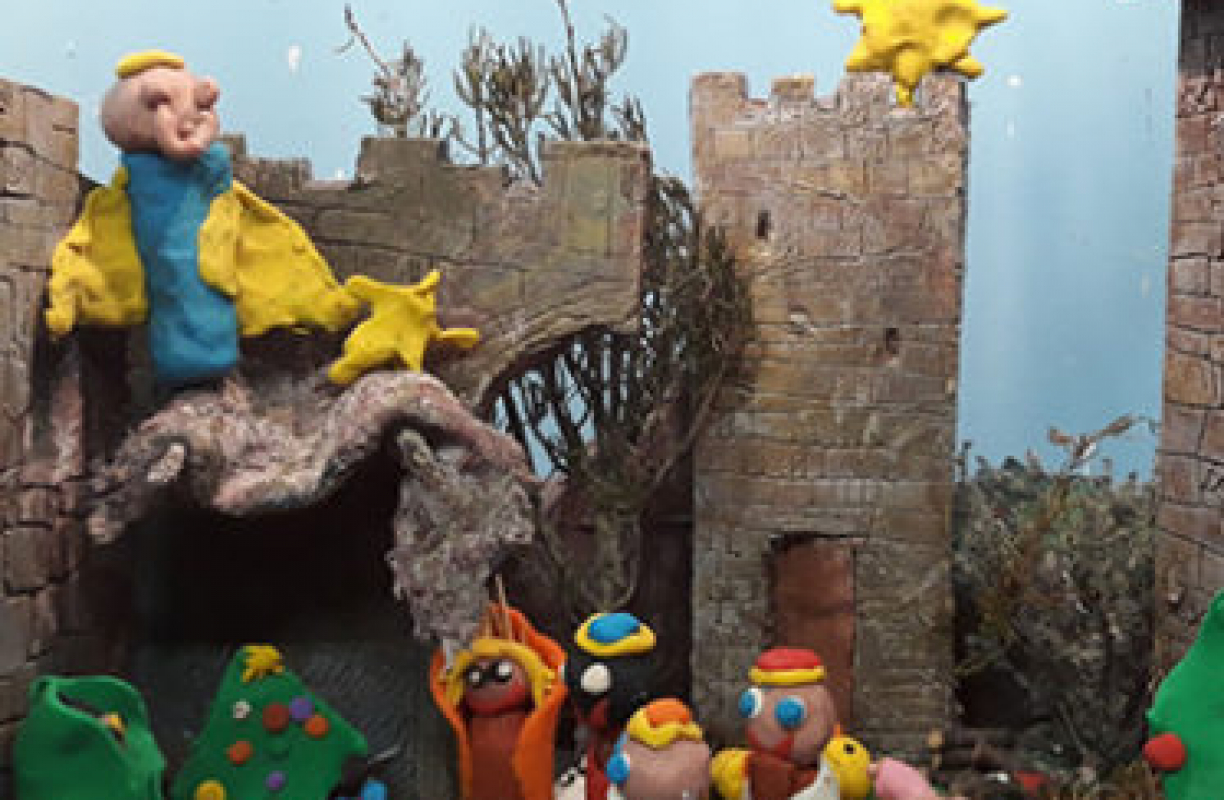 Curs de pessebres per les Escolàpies