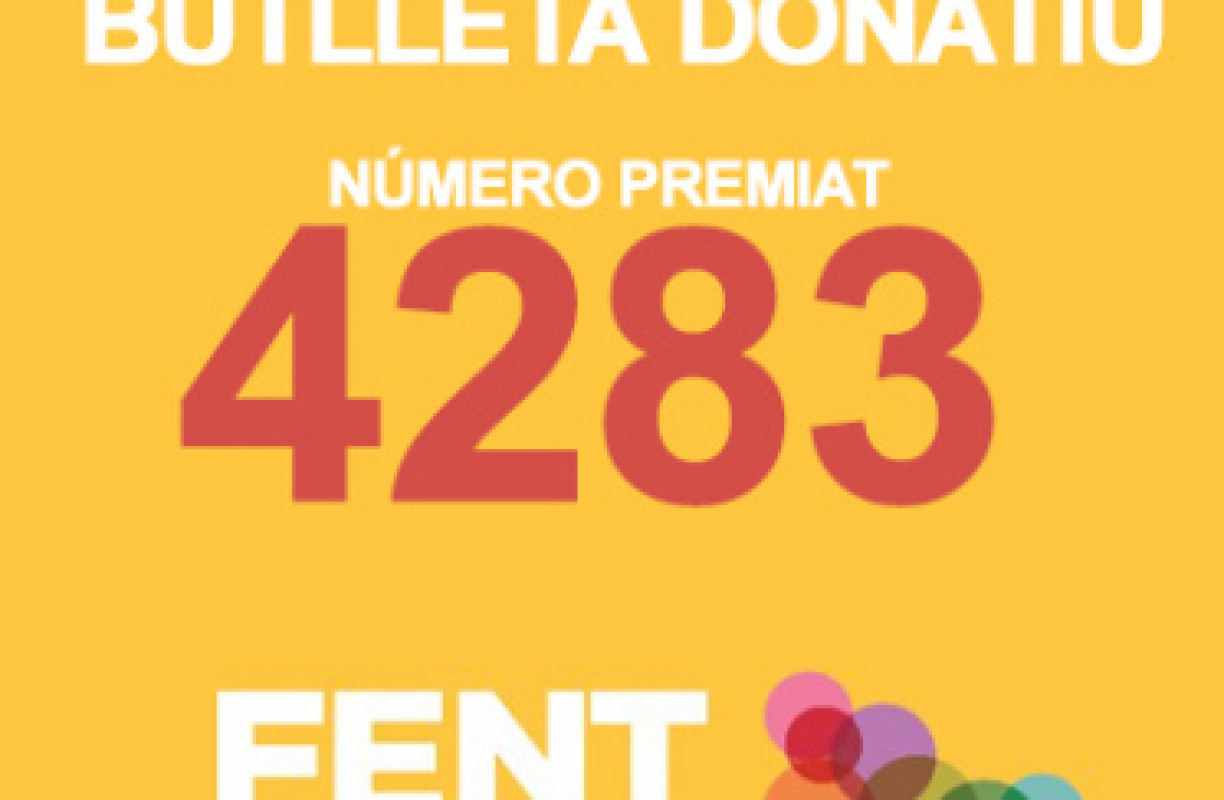 Ja tenim guanyador del sorteig