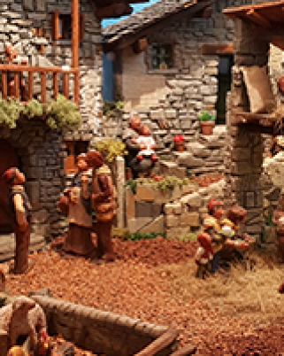 Pessebristes amb samarra