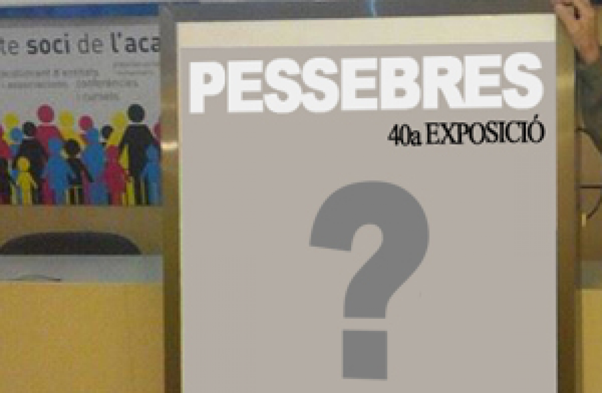 Tret de sortida de la 40a Exposició de Pessebres