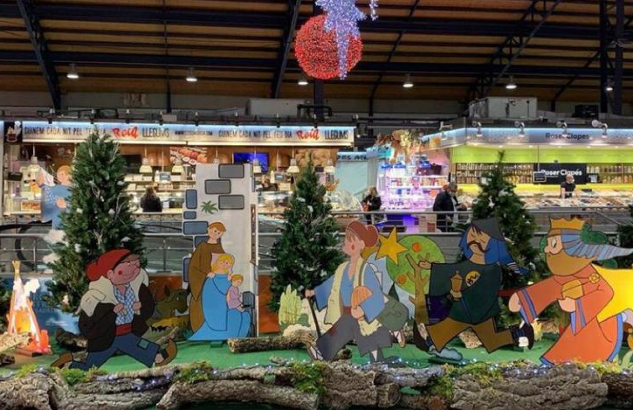 El Pessebre del Joan Alay al Mercat Central