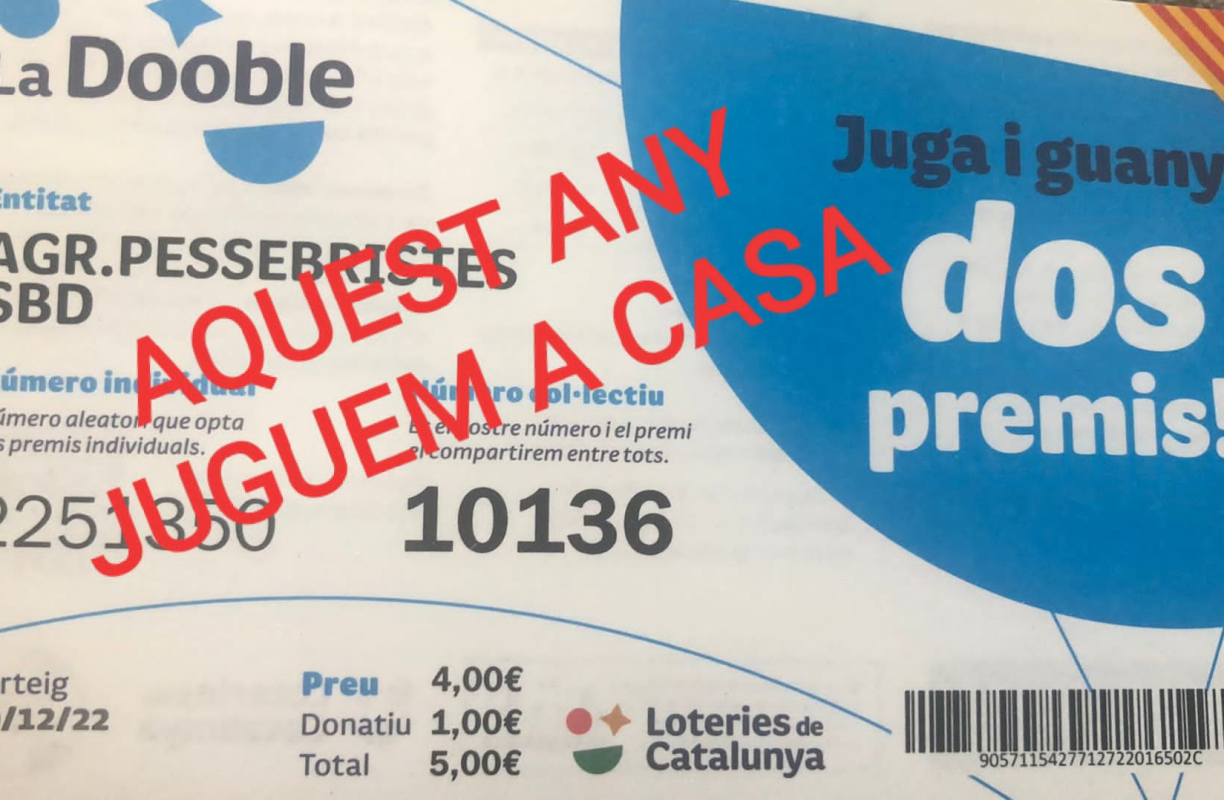 JA TENIM NUMERO DE LOTERIA PER AQUEST ANY
