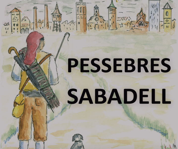 Cartell de la 45 ena Exposició de Pessebre