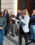 Gran Inauguració de la 45 ena Exposició de Pessebres amb la presencia de l´Il·lustríssima Sra.  alcaldessa Marta Farrés i el seu equip de govern.