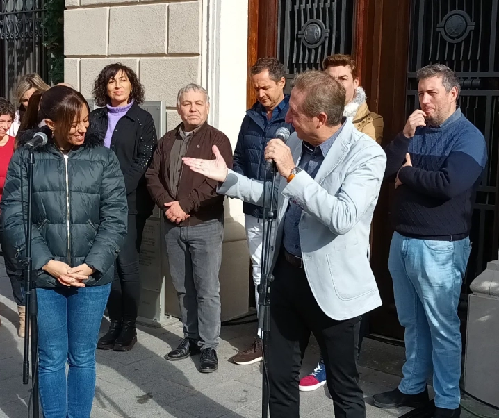 Inaugurem el pessebre de la ciutat. Amb la presència de les autoritats de l´Ajuntament de Sabadell.