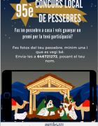 Ahir l´Ajuntament de Sabadell va fer una recepciò oficial a l´Agrupaciò Pessebriste de Sabadell en agraïment per la feina feta en el projecta del pessebre de la ciutat.