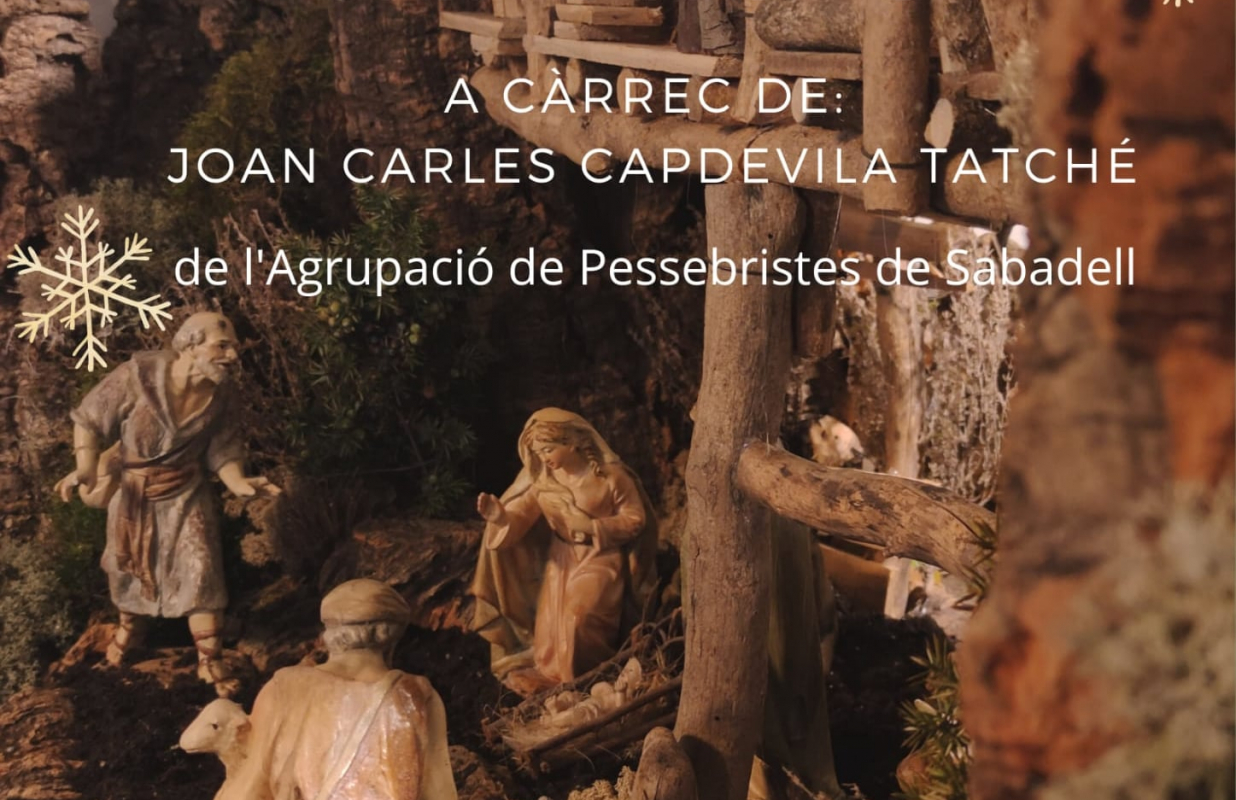 L´Agrupaciò pessebrista de Sabadell col-labora amb els pessebres de l´associació de veïns i comerciants del casc antic de la Seu d´Urgell.