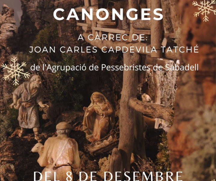 L´Agrupaciò pessebrista de Sabadell col-labora amb els pessebres de l´associació de veïns i comerciants del casc antic de la Seu d´Urgell.