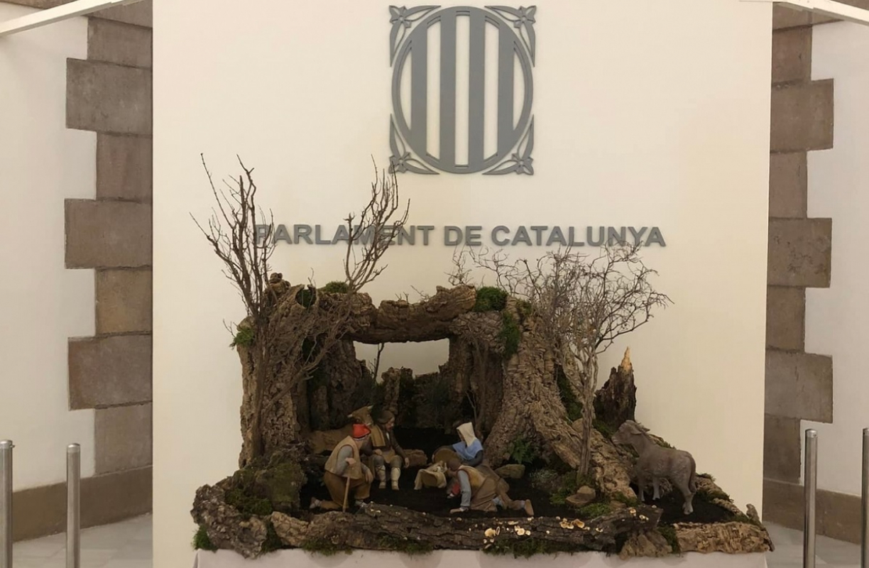 El Parlament de Catalunya decideix no exposar el pessebre per Nadal