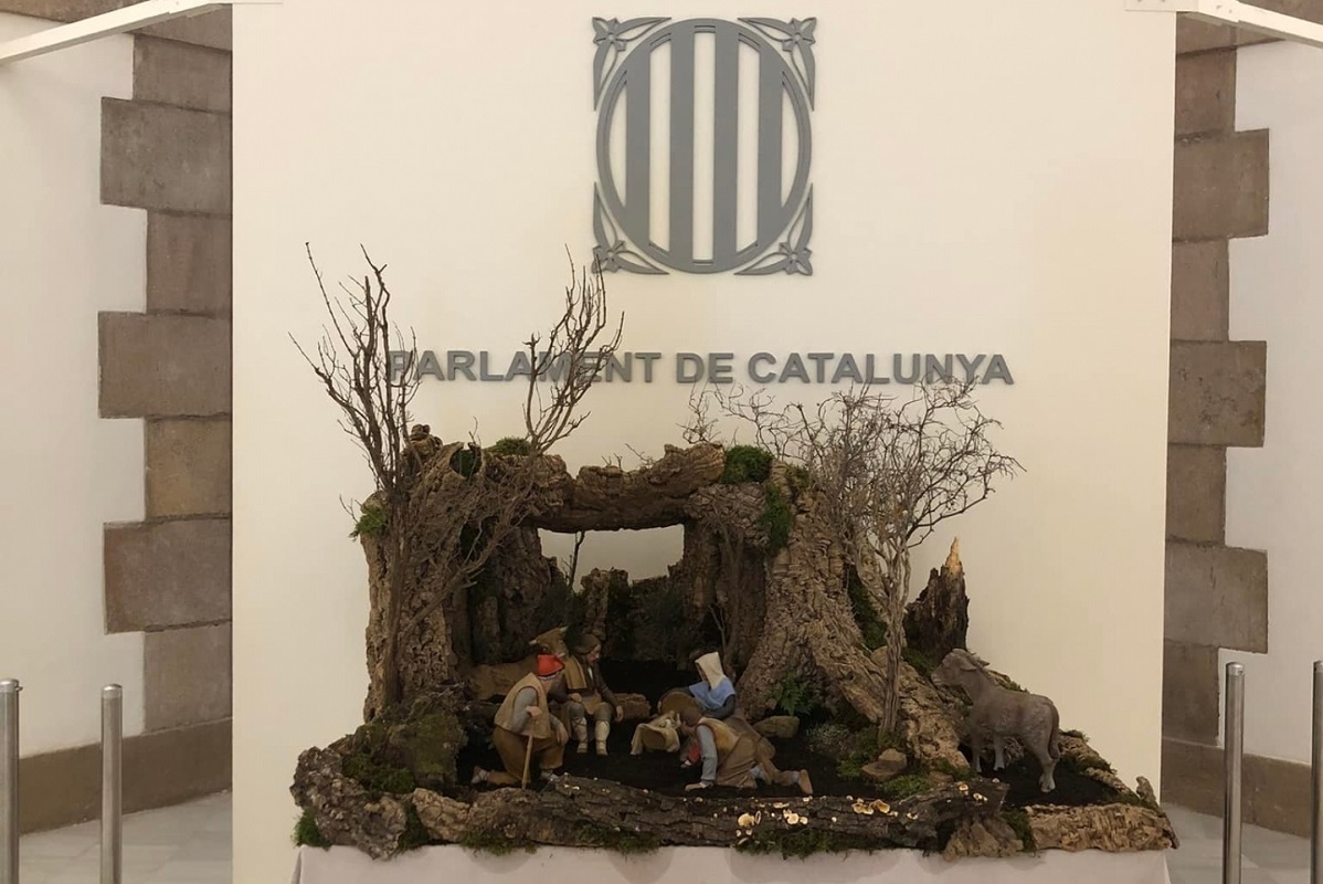 El Parlament de Catalunya decideix no exposar el pessebre per Nadal