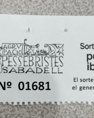 Número premiat del sorteig del pernil ibèric de Nadal 2025/26
